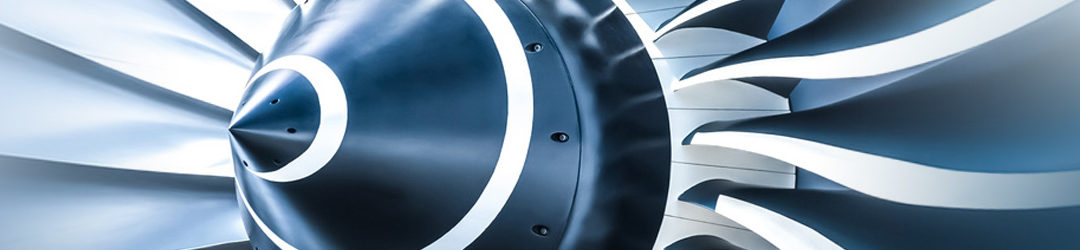 Photo of a jet turbine, representing how the Blue Photon Workholding System's effectiveness in the aerospace industry