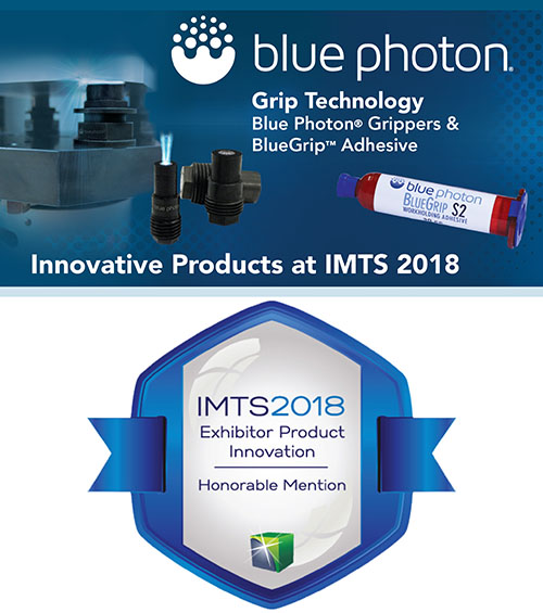 Blue Photon receives an honorable mention at IMTS 2018
