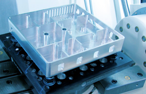 Photo of a 5-axis CNC machine, showing Blue Photon's versatility