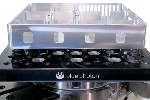 An electrical chassis used for the Blue Photon Workholding System